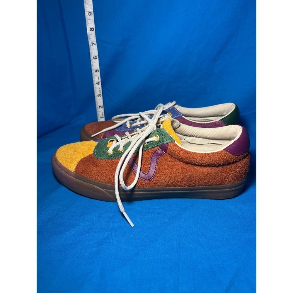 Men’s Vans Vault x LQQK Studio Epoch Sport LX Size 9.5 Multicolor Suede Vintage